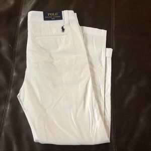Polo white pants NEW WITH TAGS